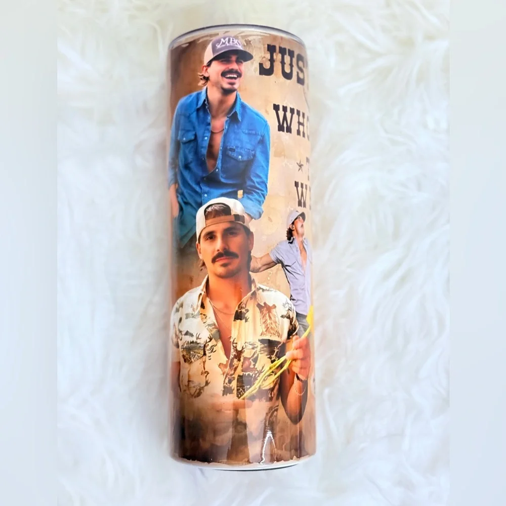 Tucker Wetmore Themed 20‎ oz. Stainless Steel Tumbler